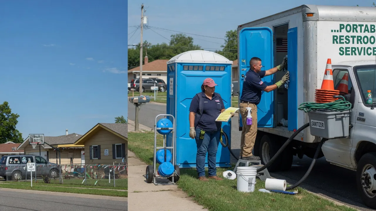 Portable Toilet Rental in Muskegon Heights, MI near me